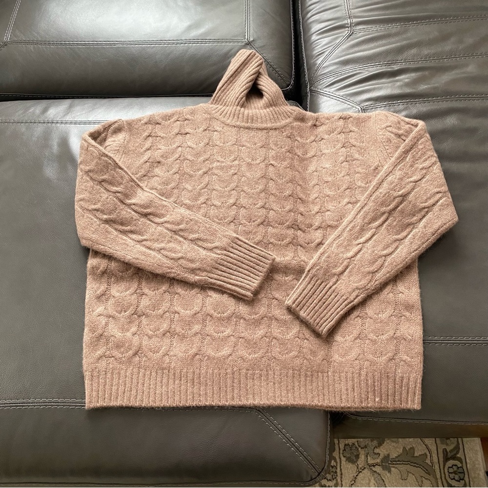 NWT Magaschoni Women's Cashmere Turtleneck Sweater - Picture 8 of 10